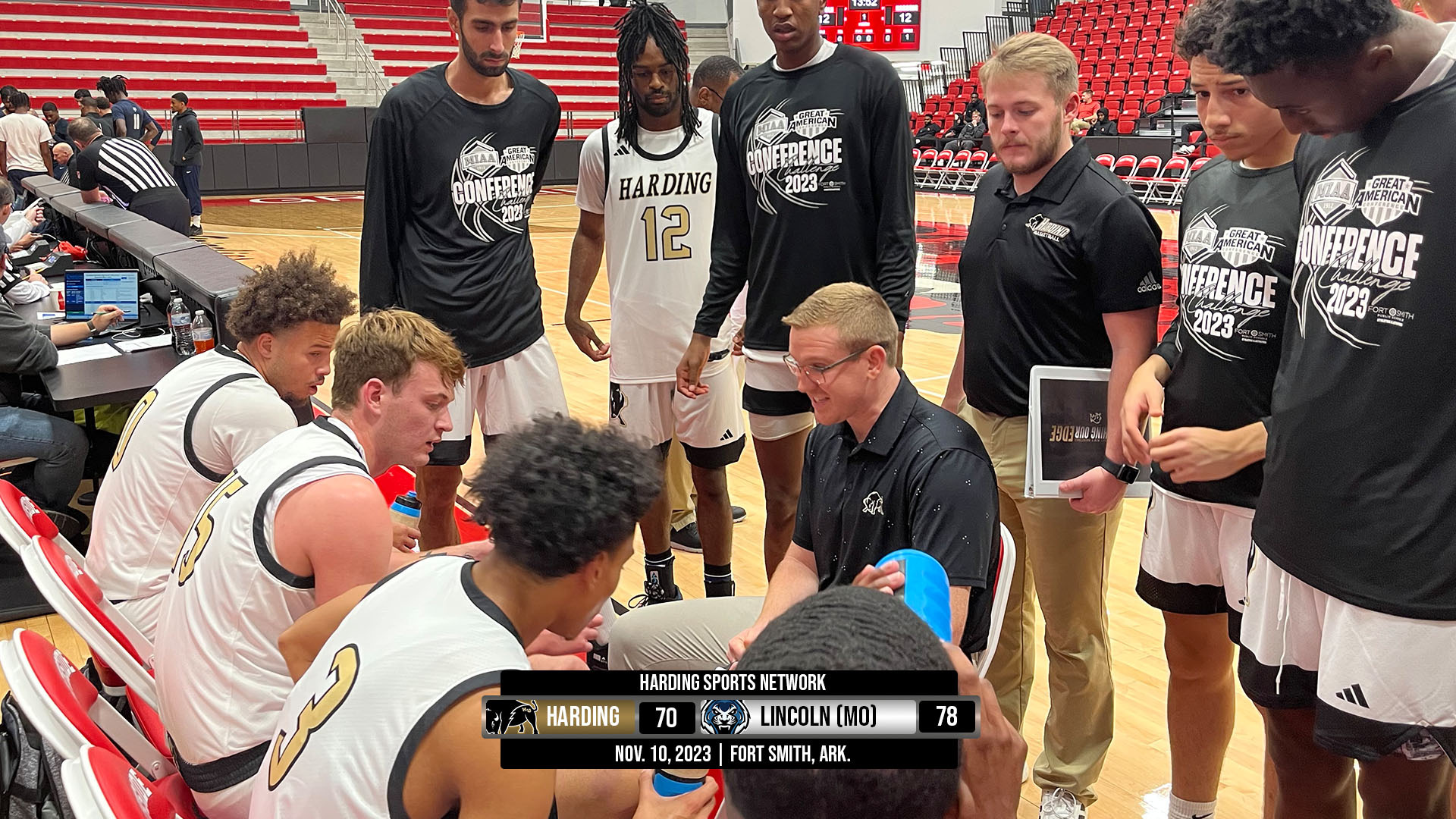 McBride Shines with 20 Points, but Harding Falls to Lincoln (MO) in