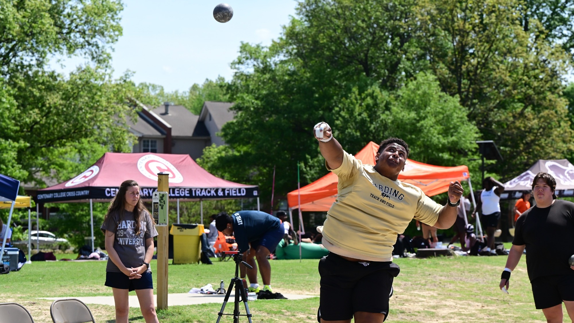 HU men's track and field
