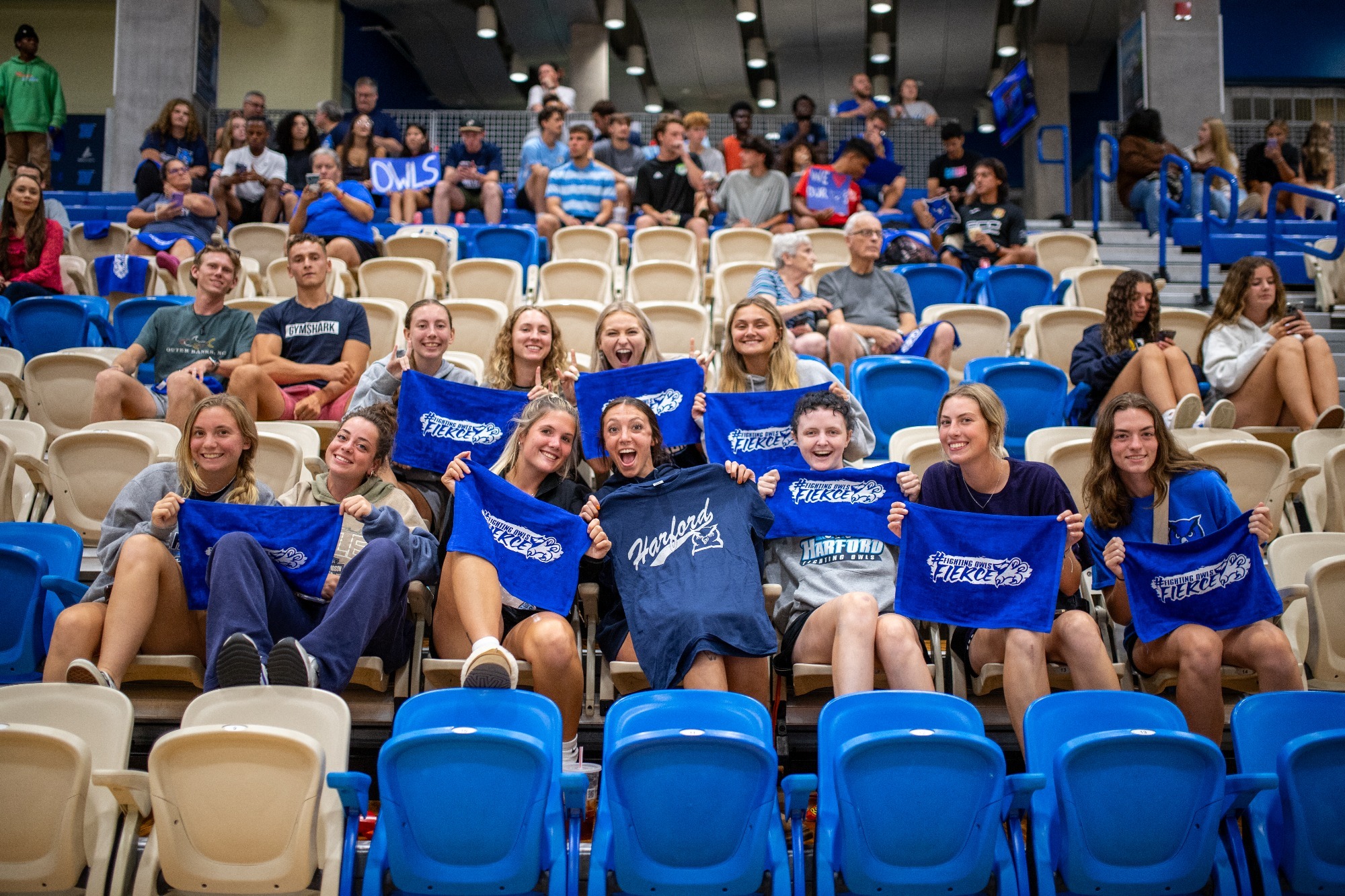 Fighting Owls Fierce on Pep Rally Night Harford Community College
