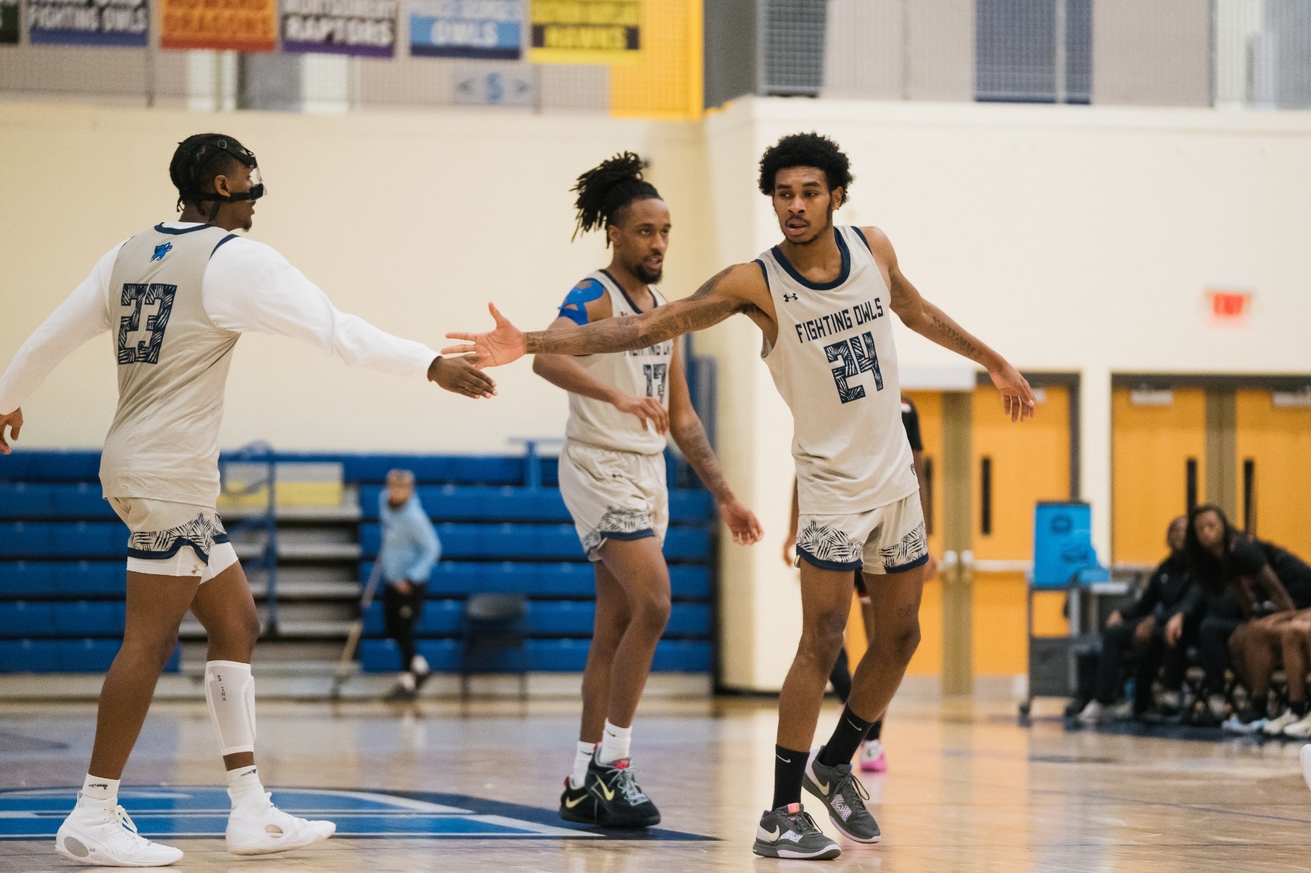 Photo by Sam Beall | Pictured (left to right): Elisha Brown, Jeremiah Barnes and Kristofer Peet