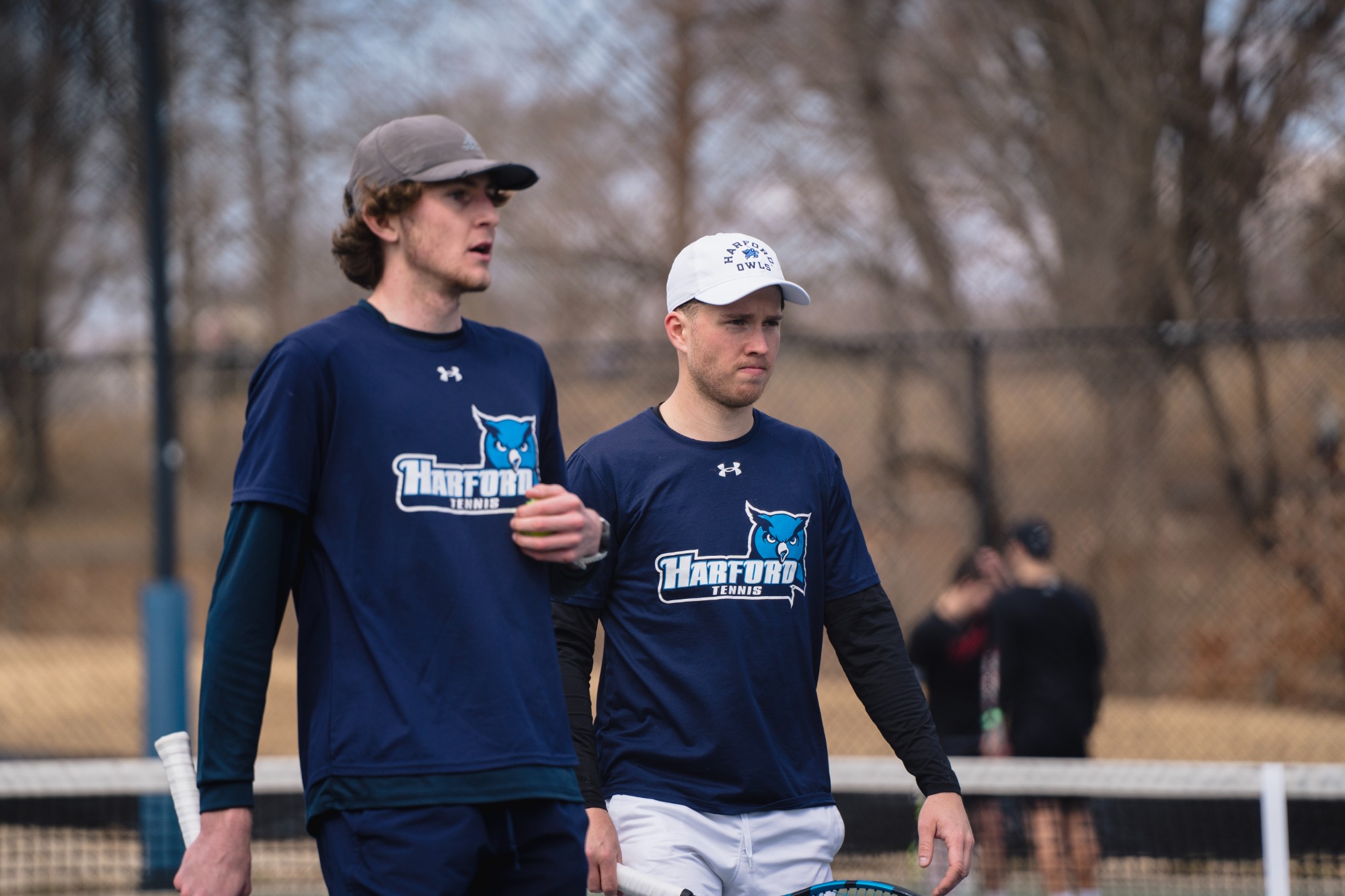 Harford Tennis vs Frostburg State University 3/9/25 @ Harford Tennis Complex 
Photo by Nate Newtown