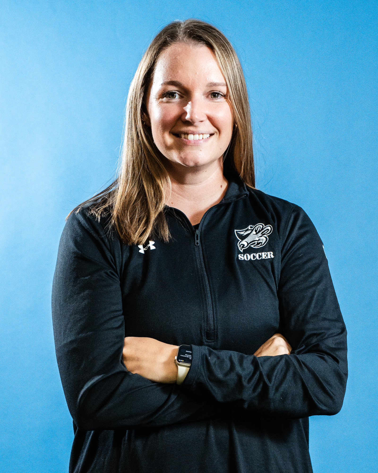 Women's Soccer head shot of head coach Rebecca Volk