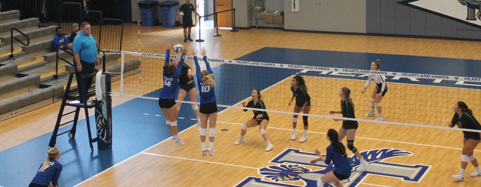 Hawks Volleyball lose 2 this weekend Harper College Athletics