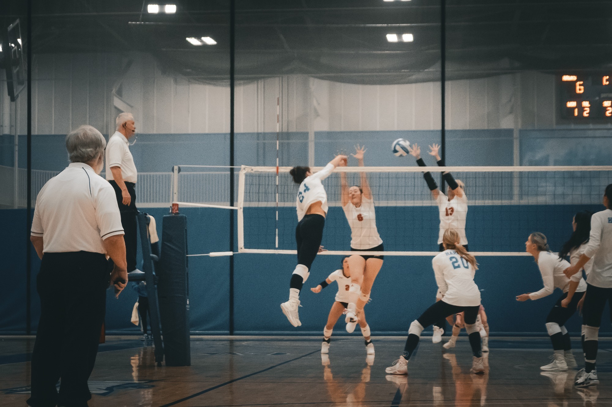 Harper Volleyball wins District Championship! Harper College Athletics