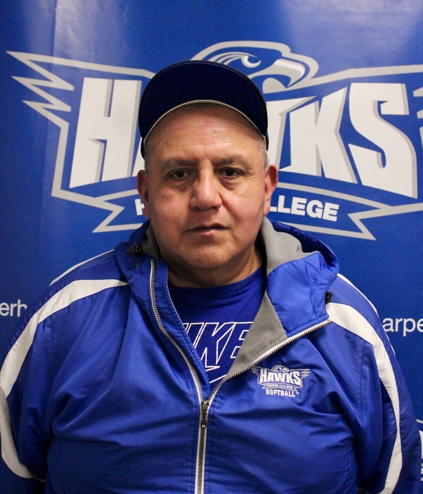 Head shot of Fred Valdez, Assistant softball coach.