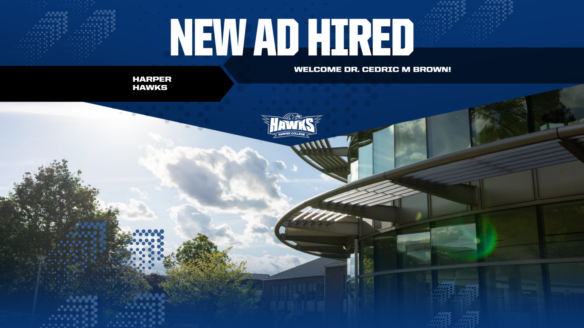 New AD Hired - Dr. Brown