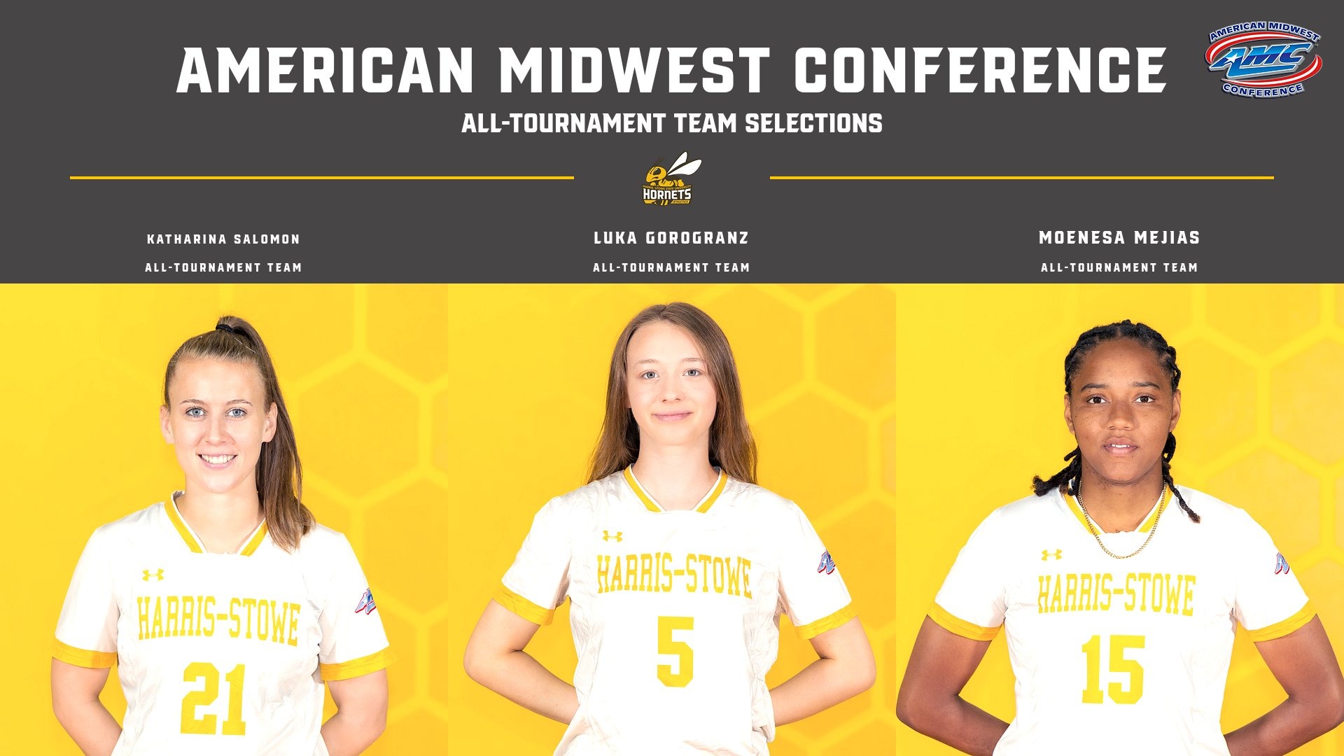 women soccer All-Tournament Team