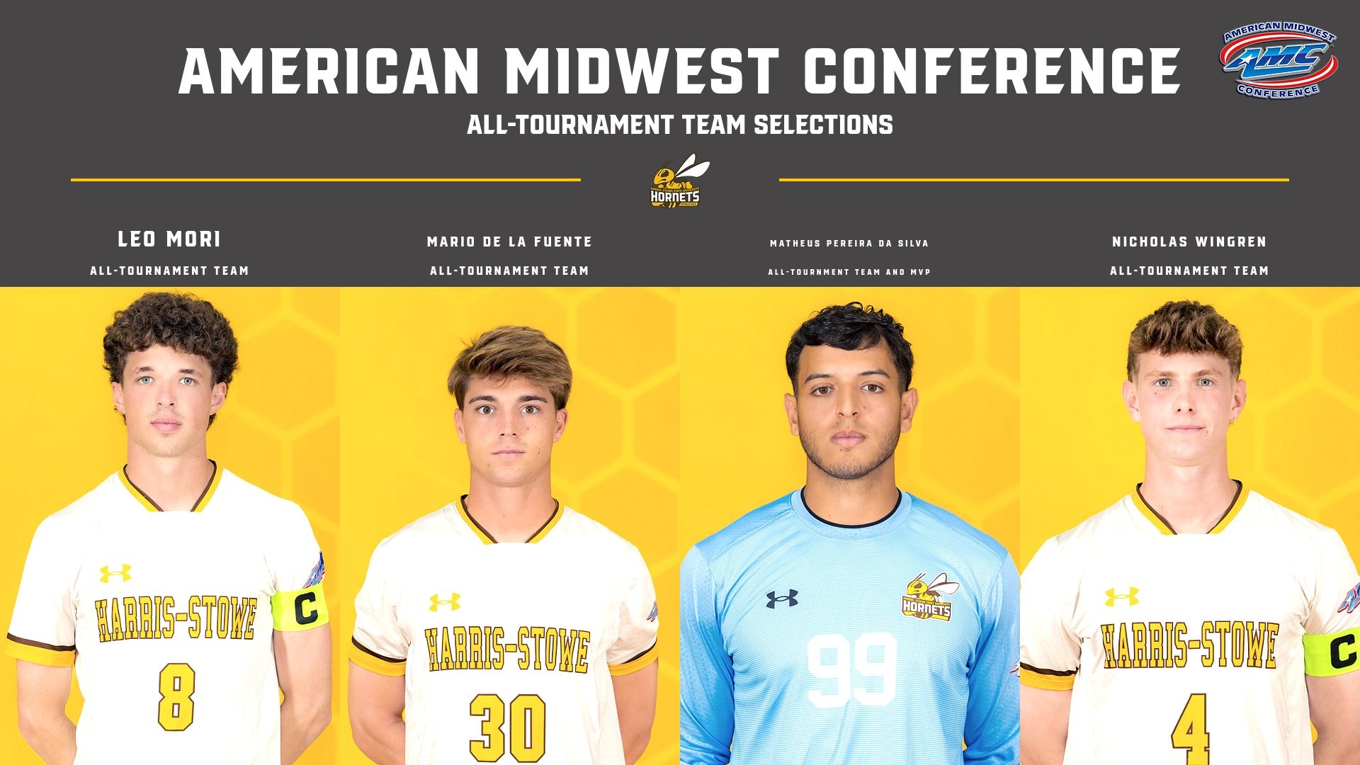 men soccer All-Tournament Team