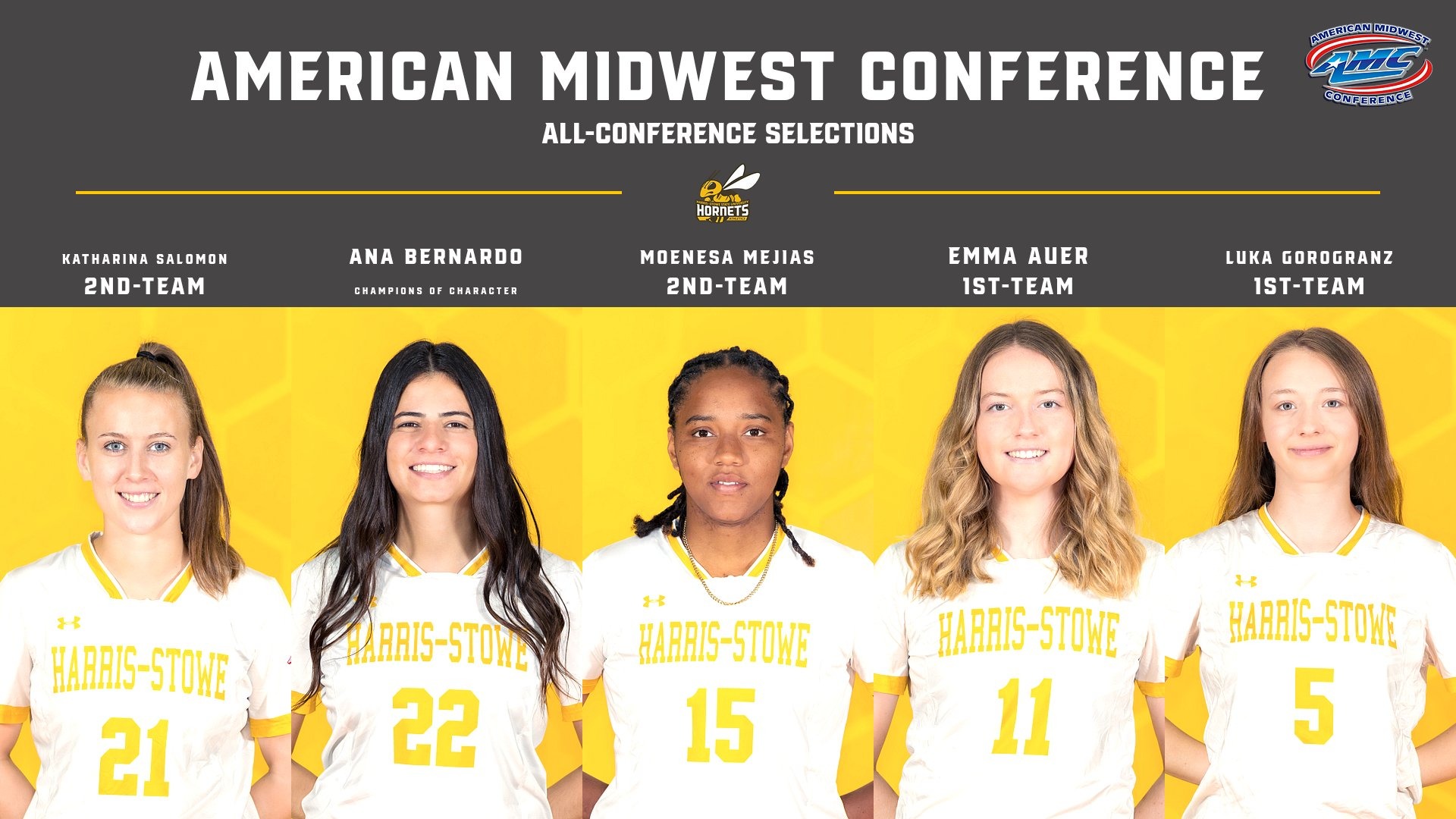 w soccer all conference selections