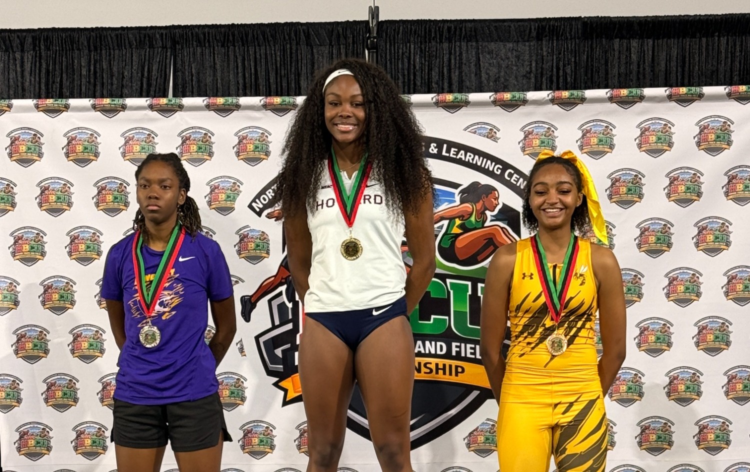 nyla third in high jump at HBCU Nationals
