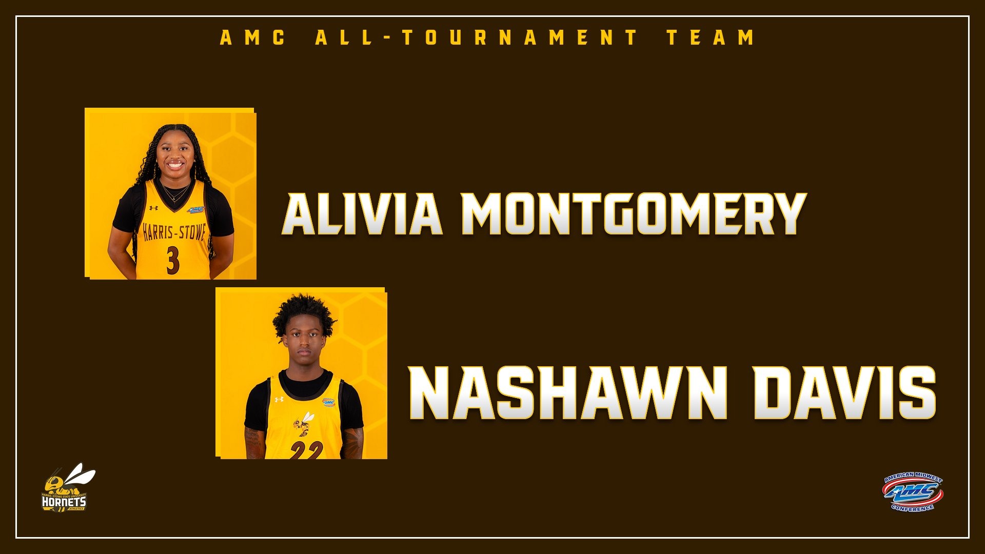 Alivia and Nashawn All-Tournament Team
