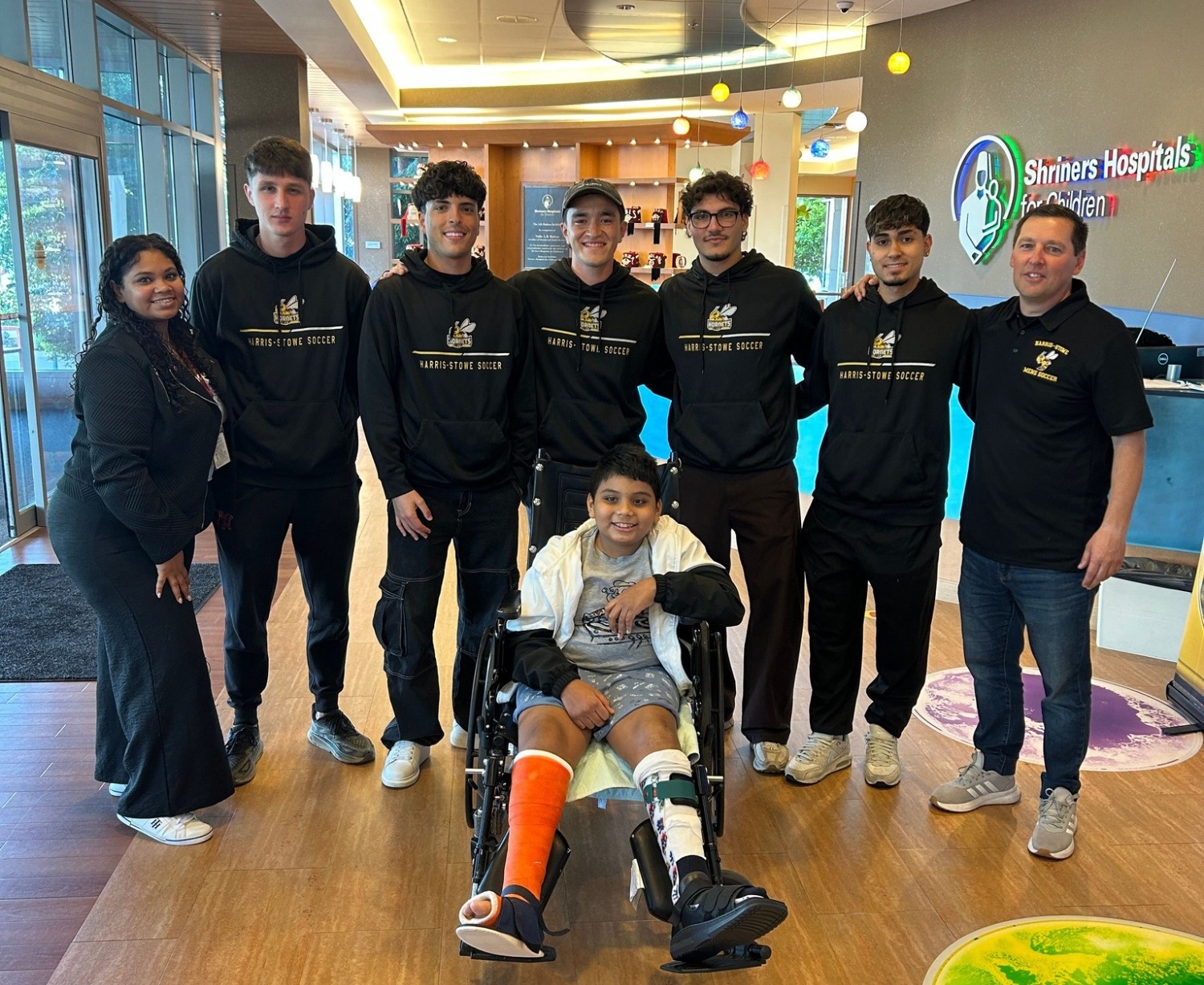 men's soccer at Shriners