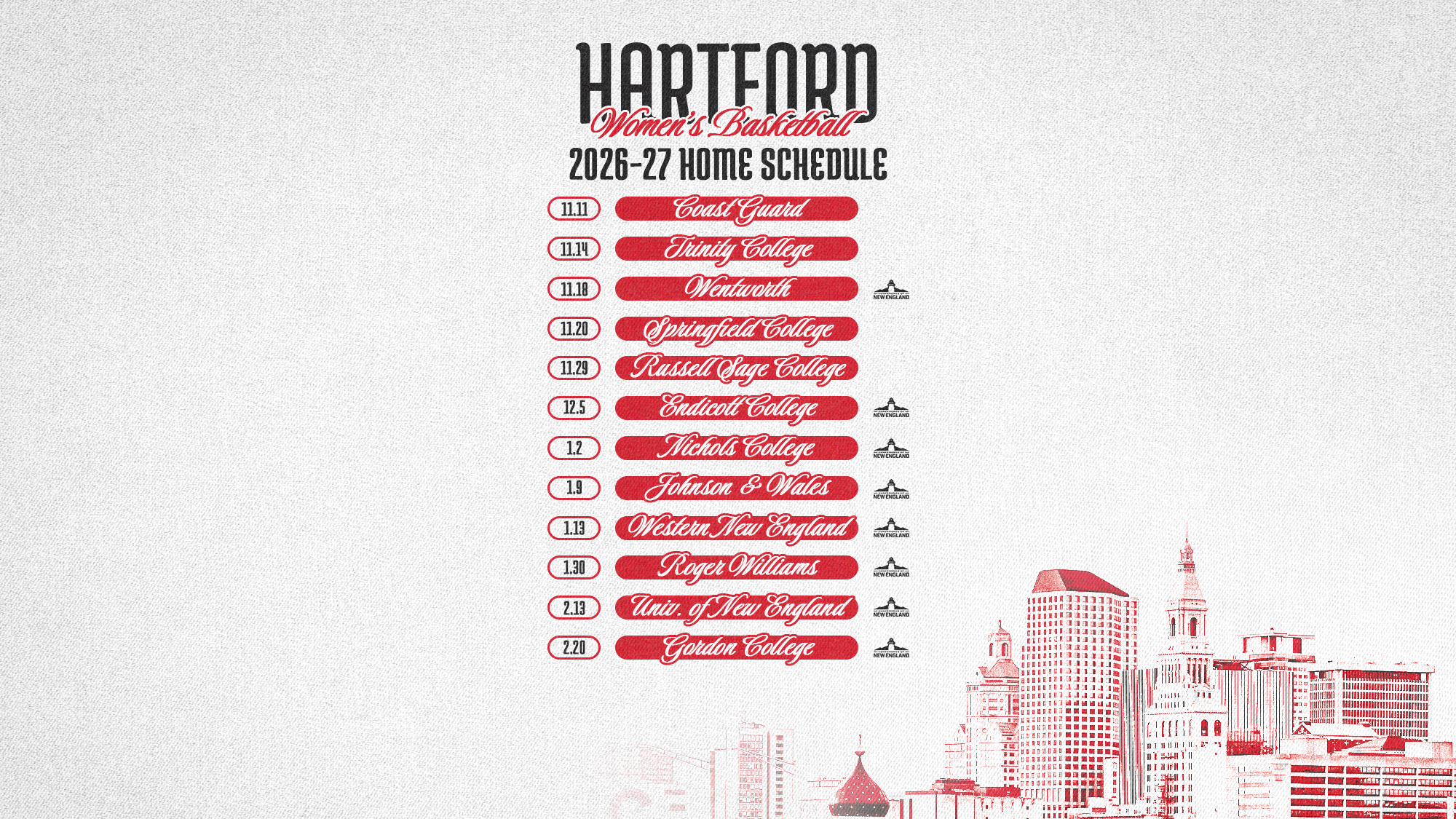 WBB Schedule