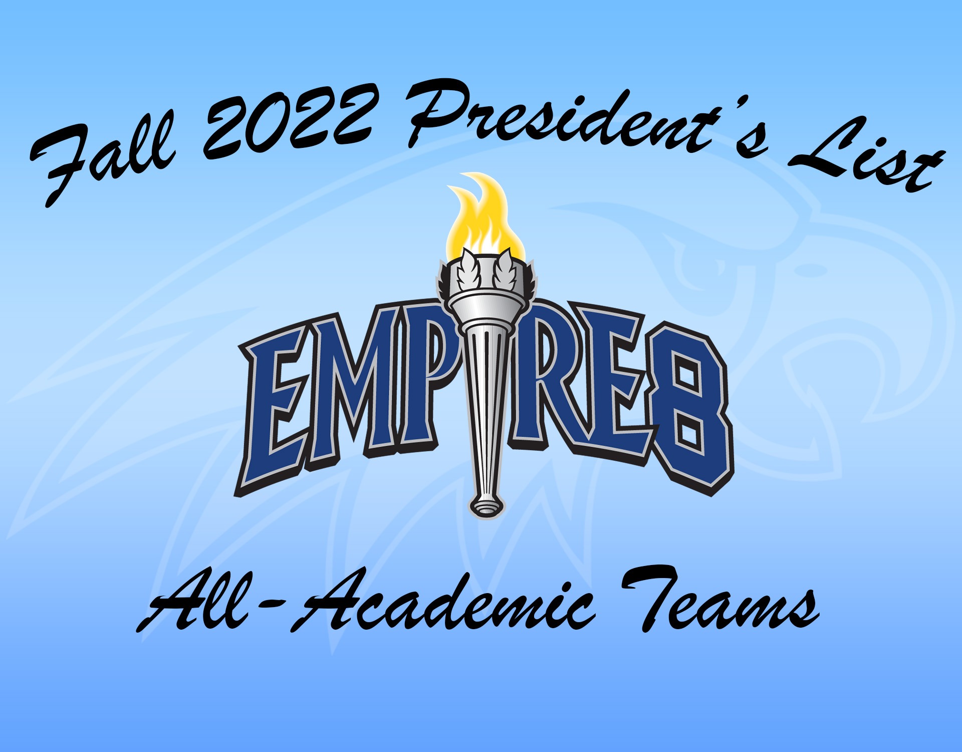 Fall 2022 Empire 8 President's List and All-Academic Teams