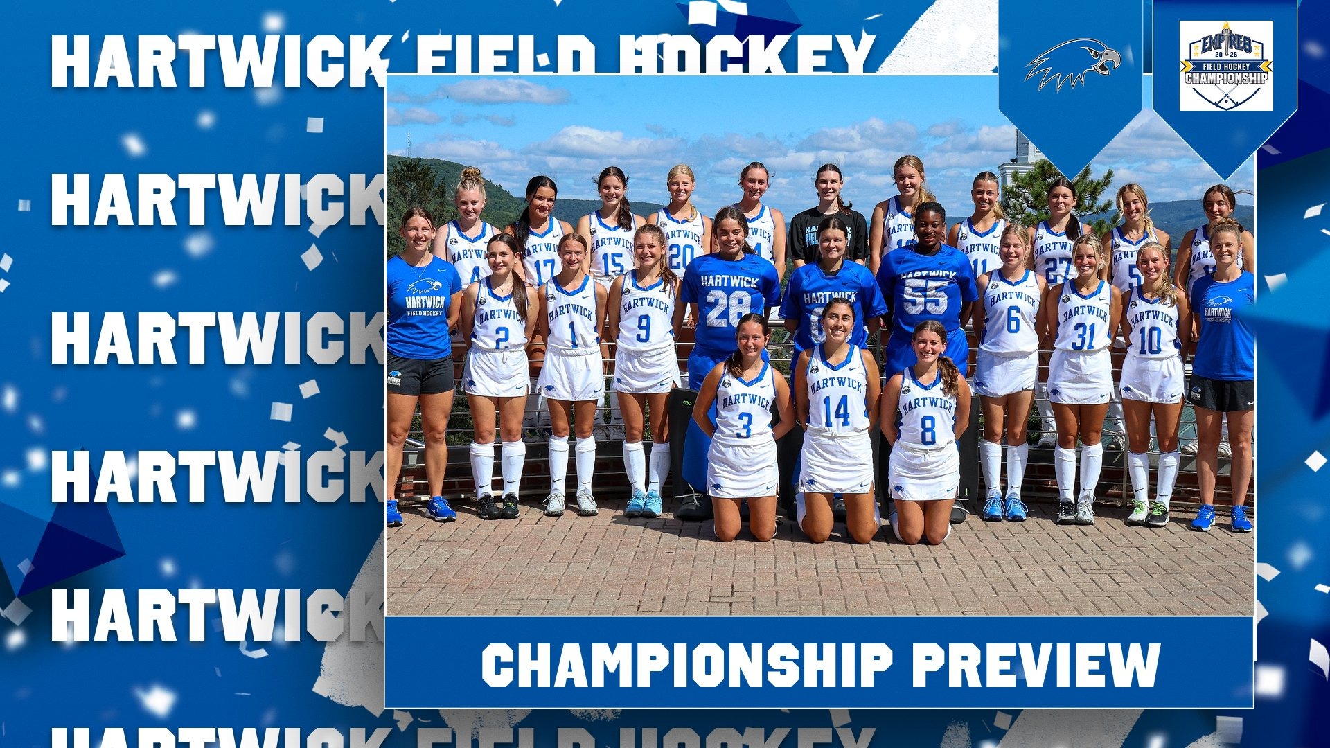 Field Hockey 2025 Championship Preview Graphic