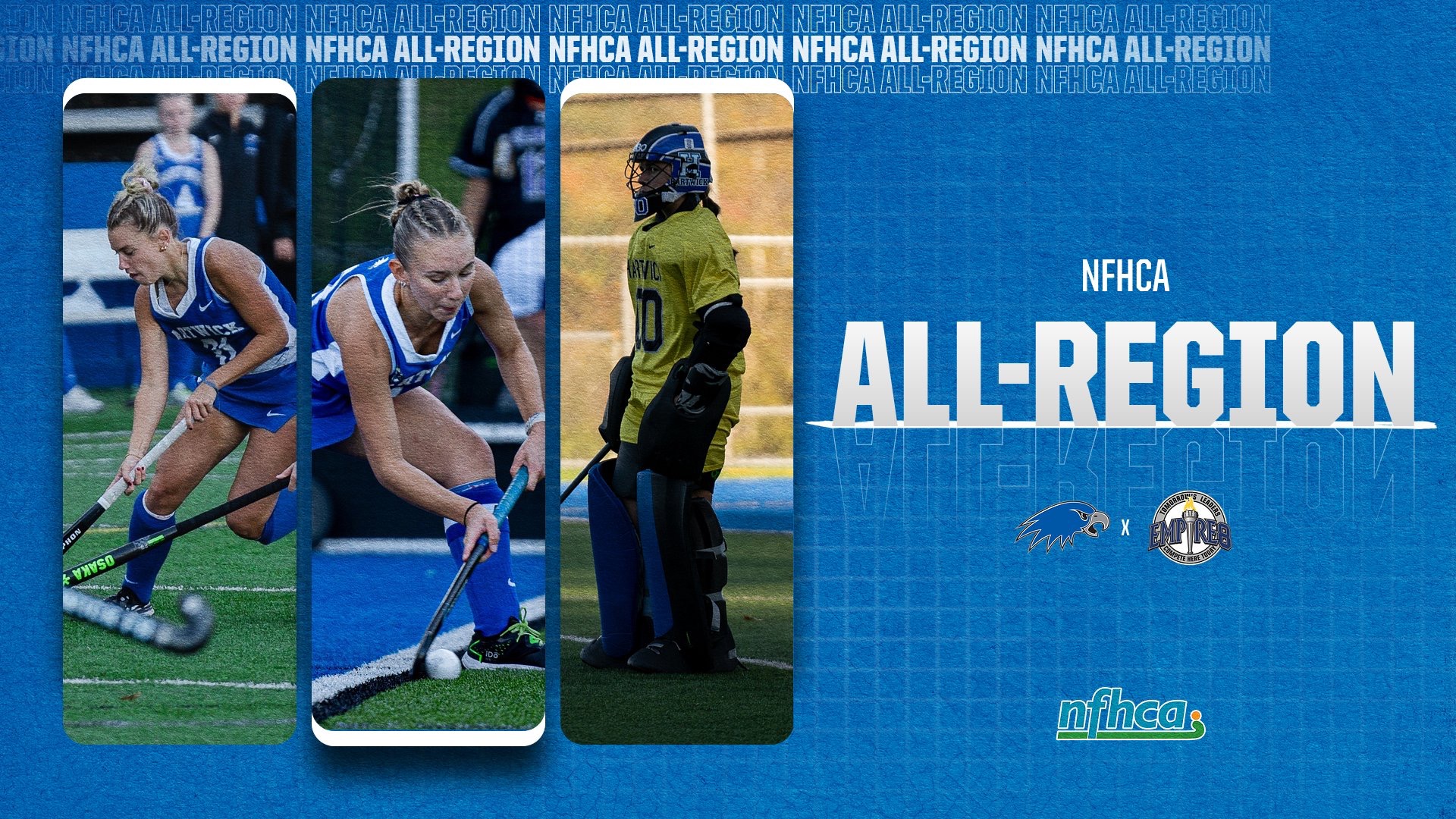 NFHCA All-Region - Angioletti, Klotz, Reynolds