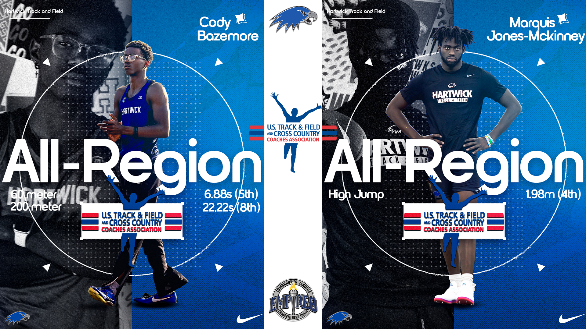 Bazemore & Jones-Mckinney  USTFCCCA All-Region Honors