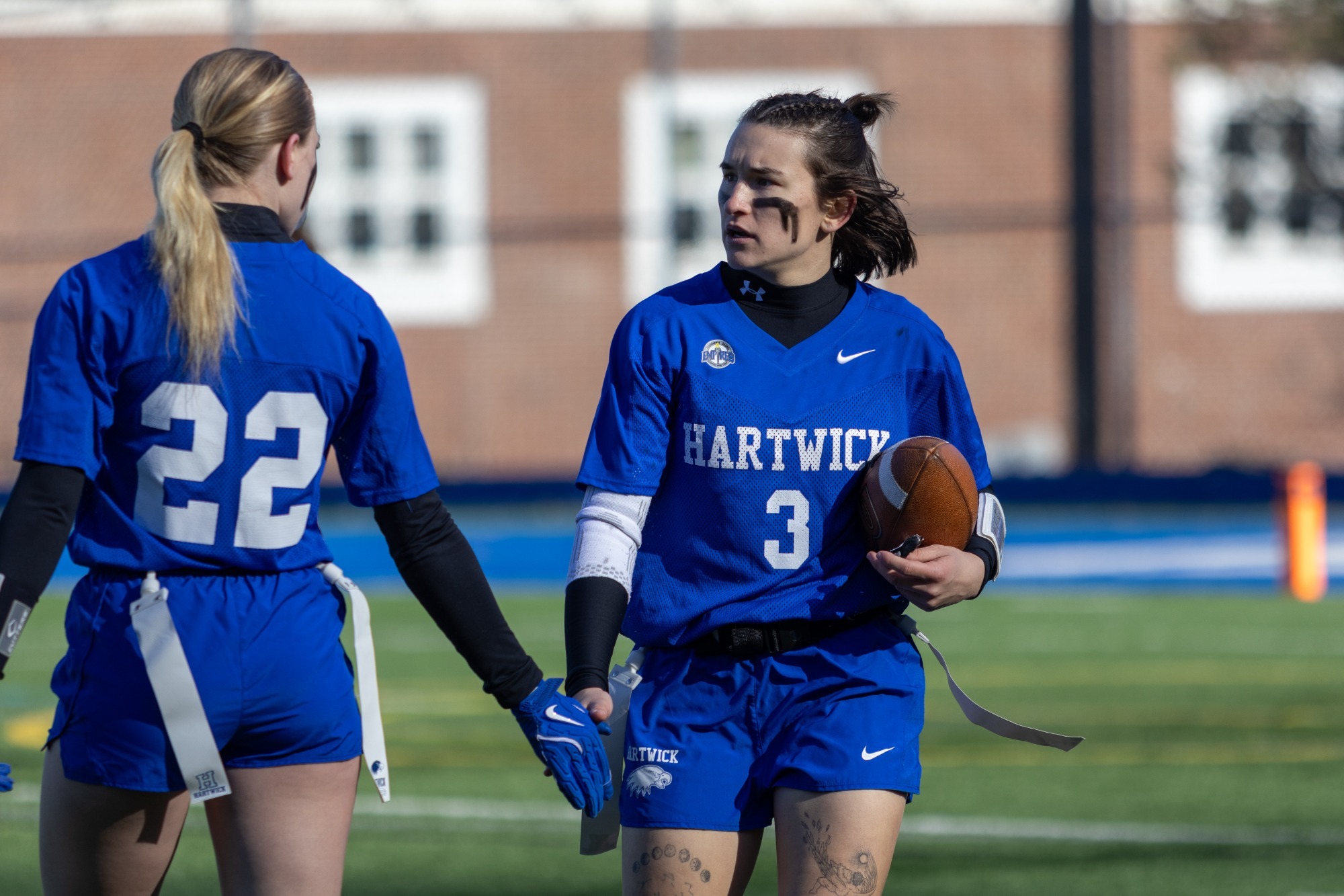 Audra Doll & Kendra Charland - Flag Football
