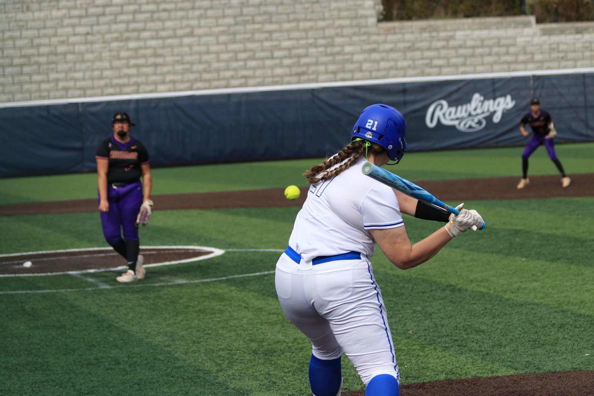 Sam Moore at bat - vs alfred