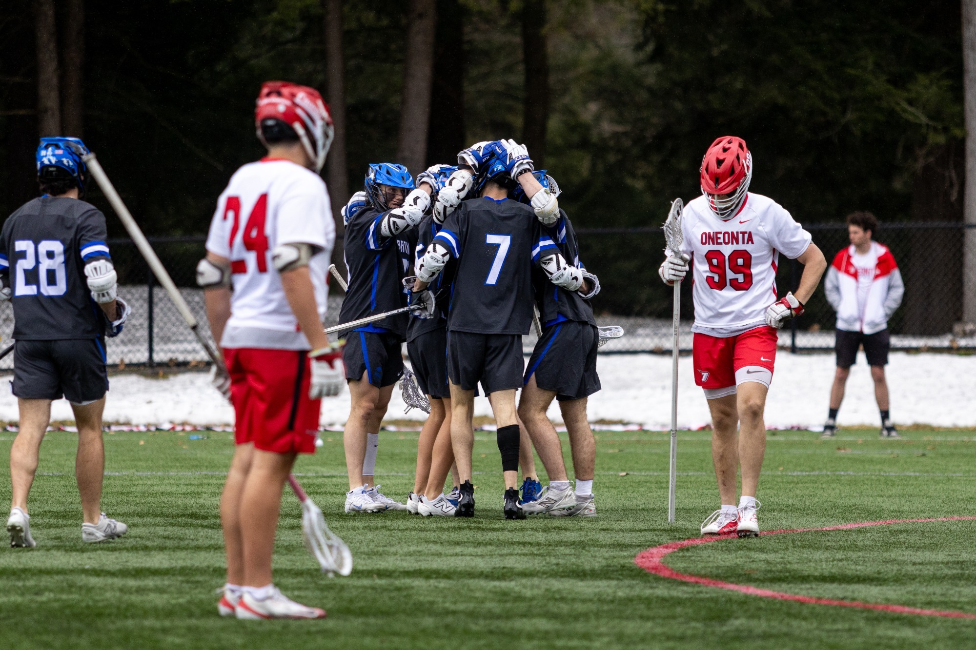 MLAX Huddle @ Oneonta