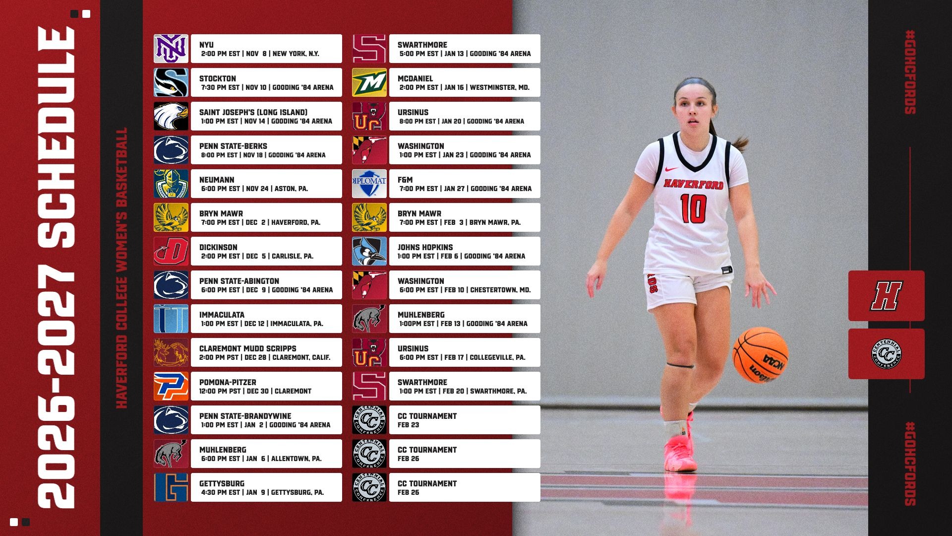 WBB Schedule 2026-2027 