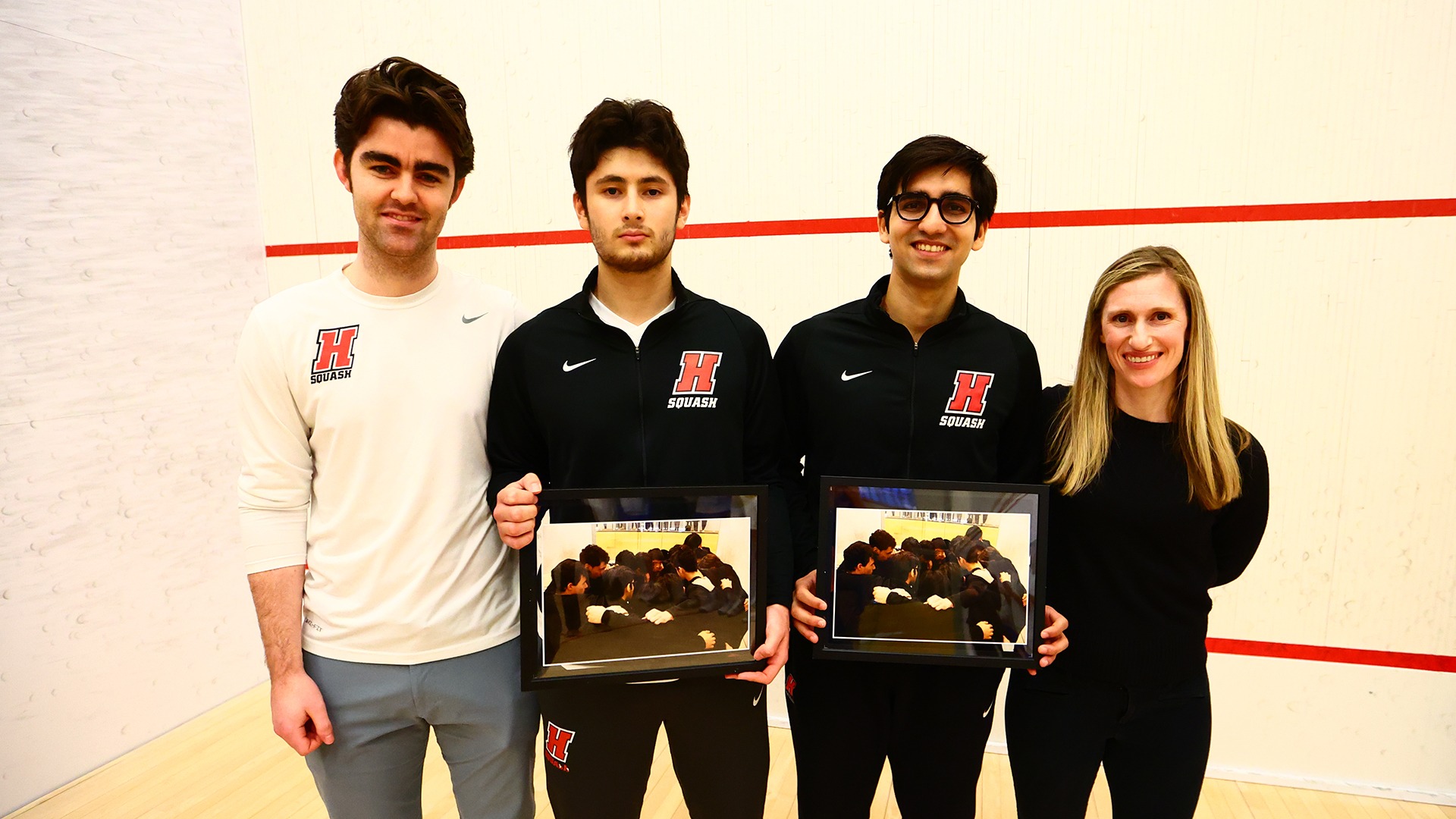 Men's Squash senior day 