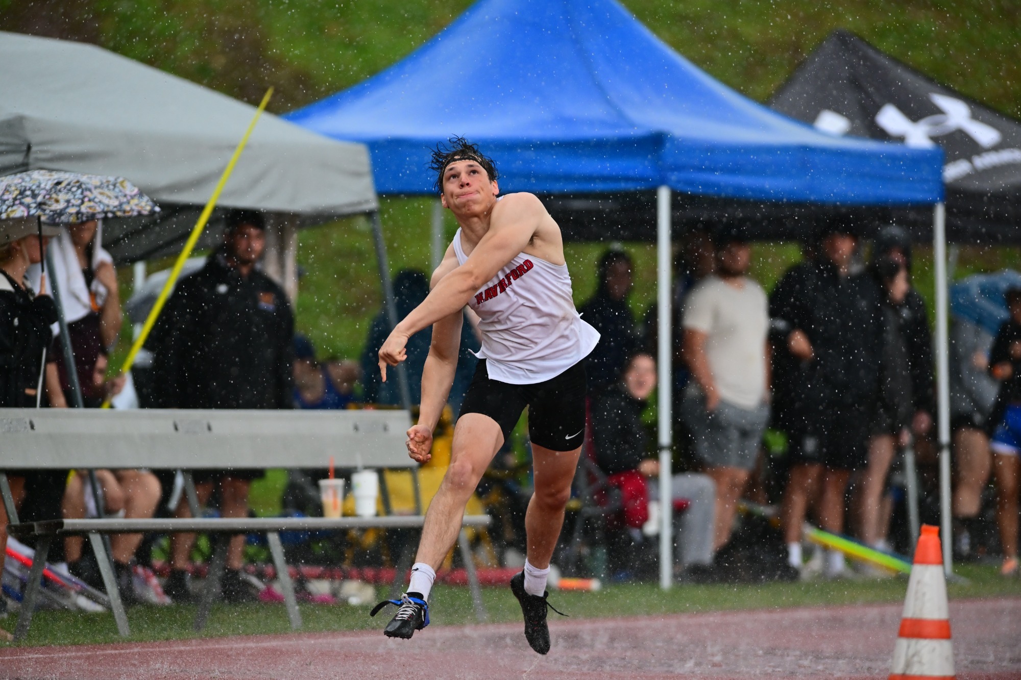 Jason Mayo tosses the Javelin 