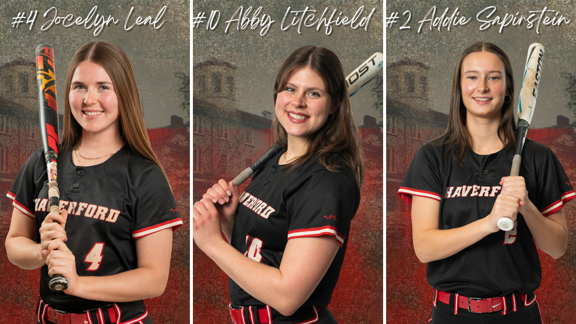 NFCA Softball All-Area honorees Leal, Sapirstein and Litchfield