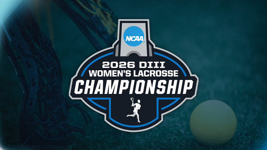 Graphic with the NCAA women's lacrosse championship logo 