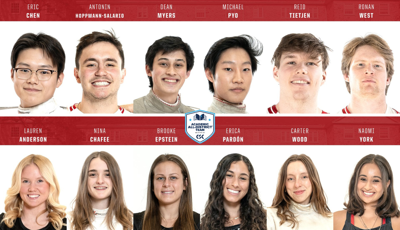 CSC Academic At-Large, 12 members of the Haverford athletic program are honored.
