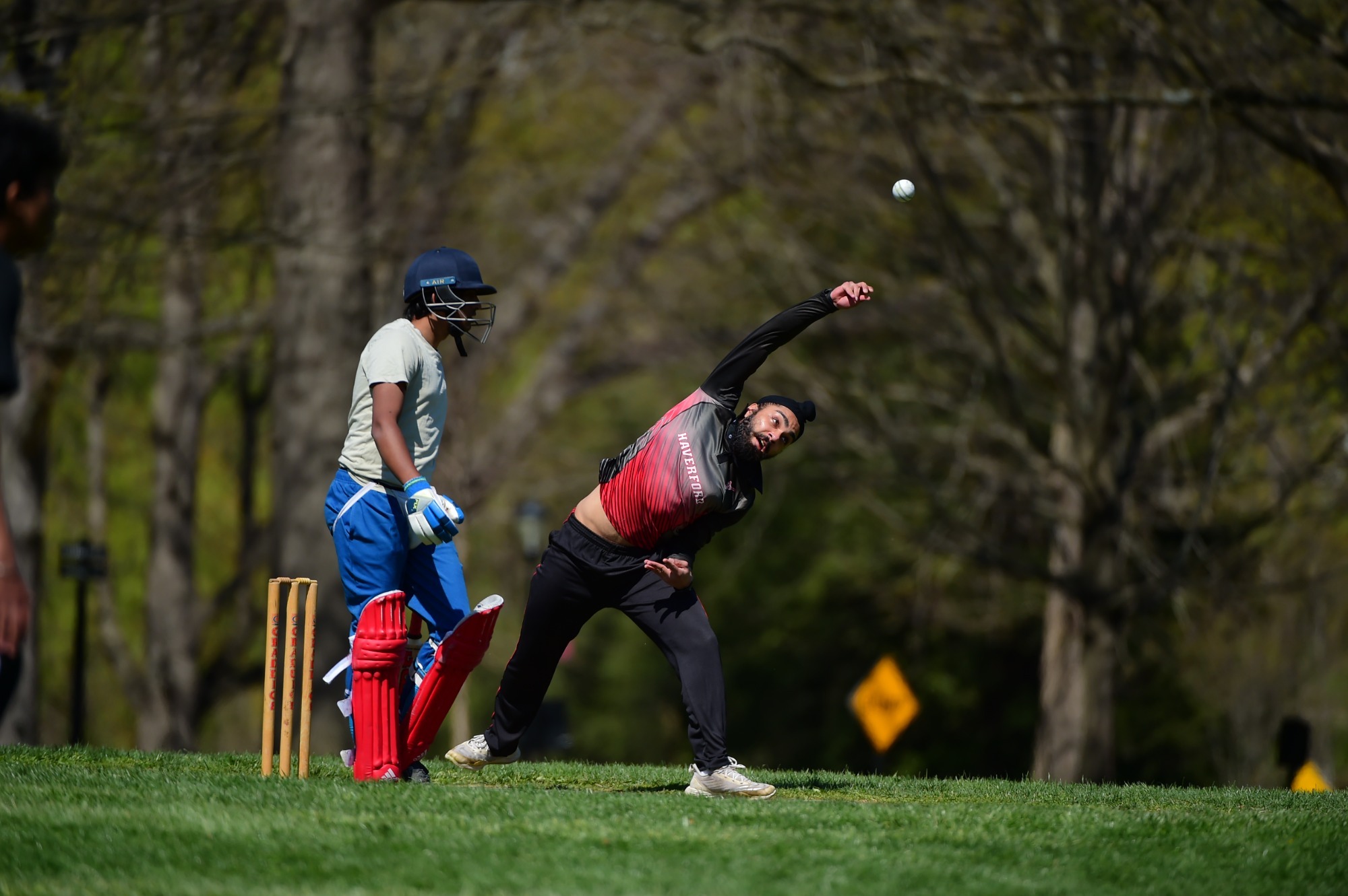 Ishpuneet SIngh bowls against Philly Bengals