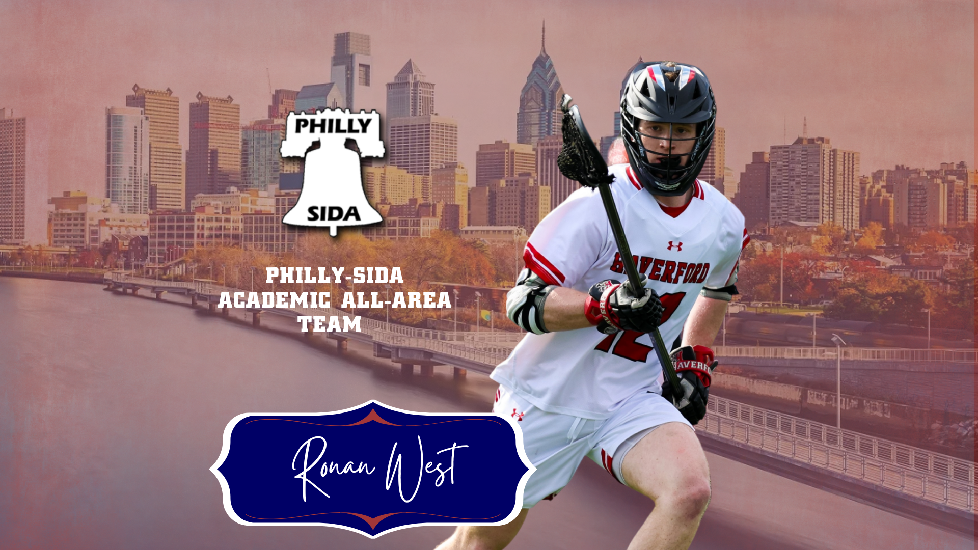 Ronan West earns PhillySIDA Academic All-District recogntion 