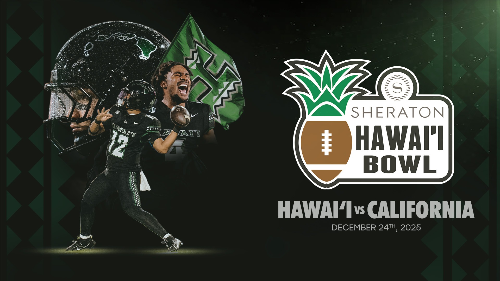 Hawai‘i to Face Cal in Sheraton Hawai‘i Bowl