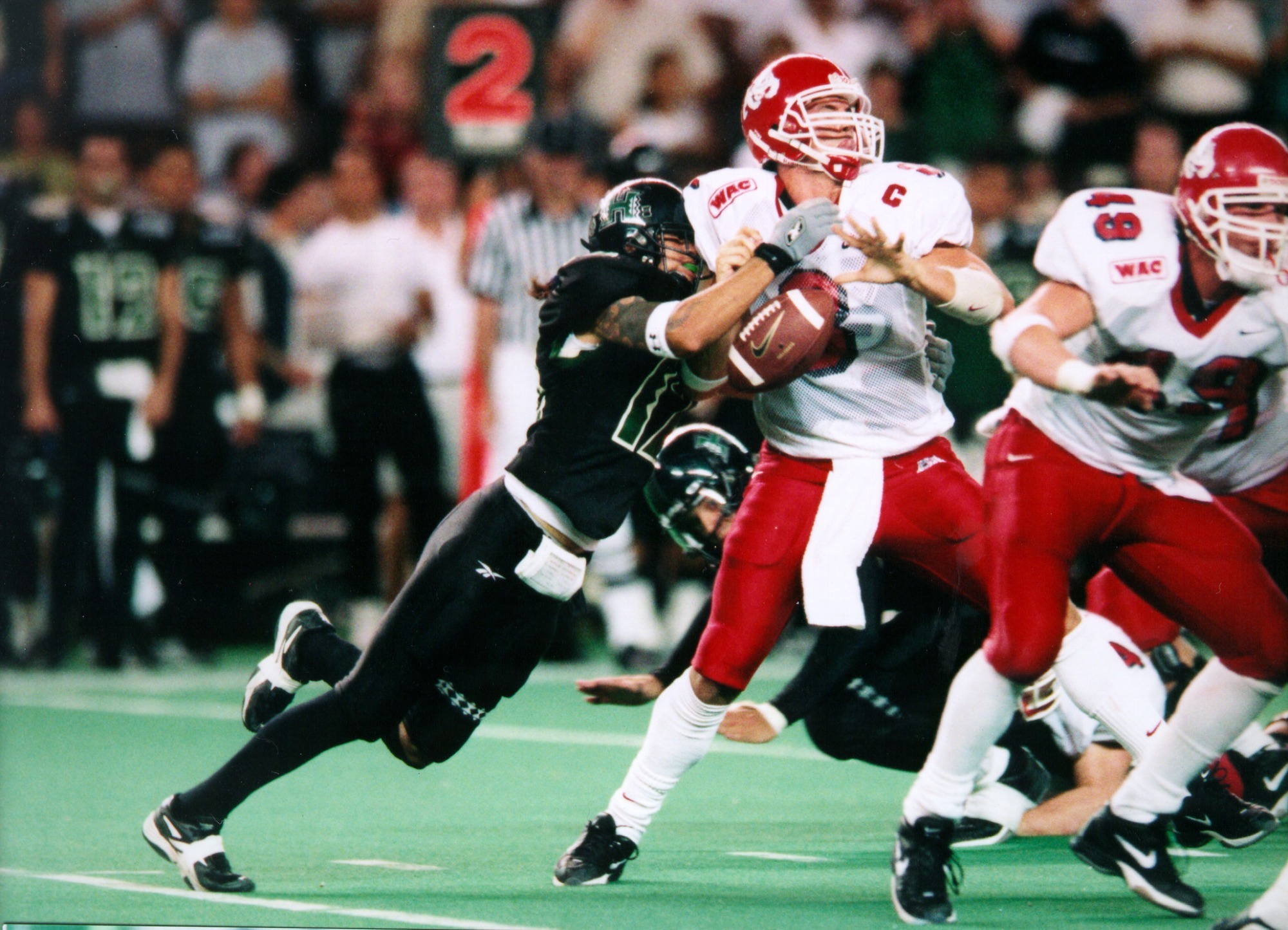 Nate Jackson sack vs. Fresno State