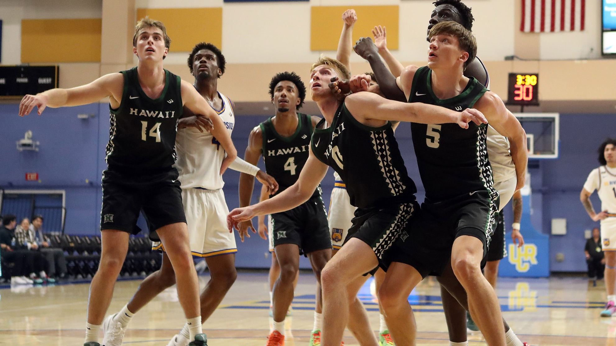 Box out at UC Riverside