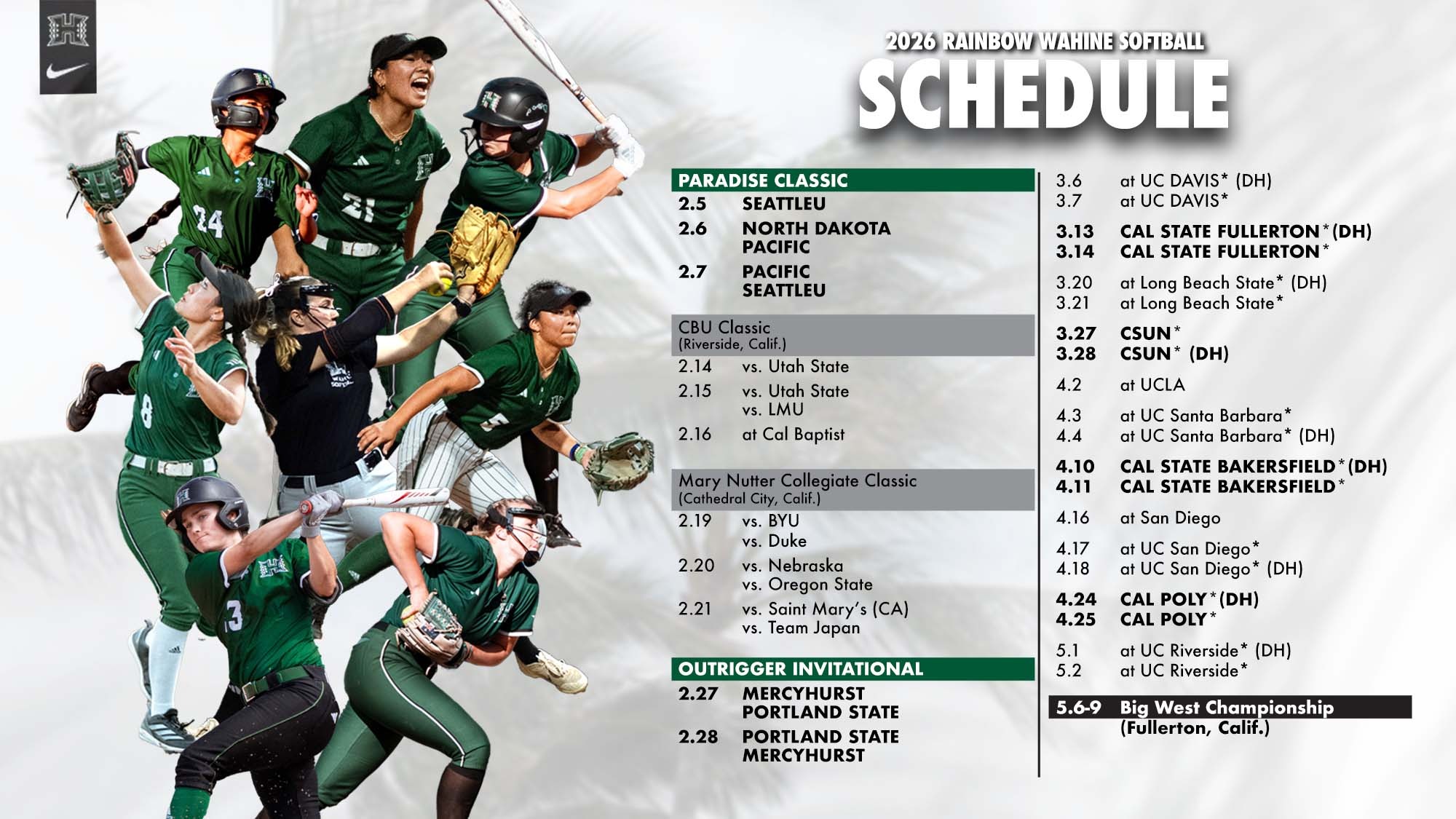 2026-Softball Schedule