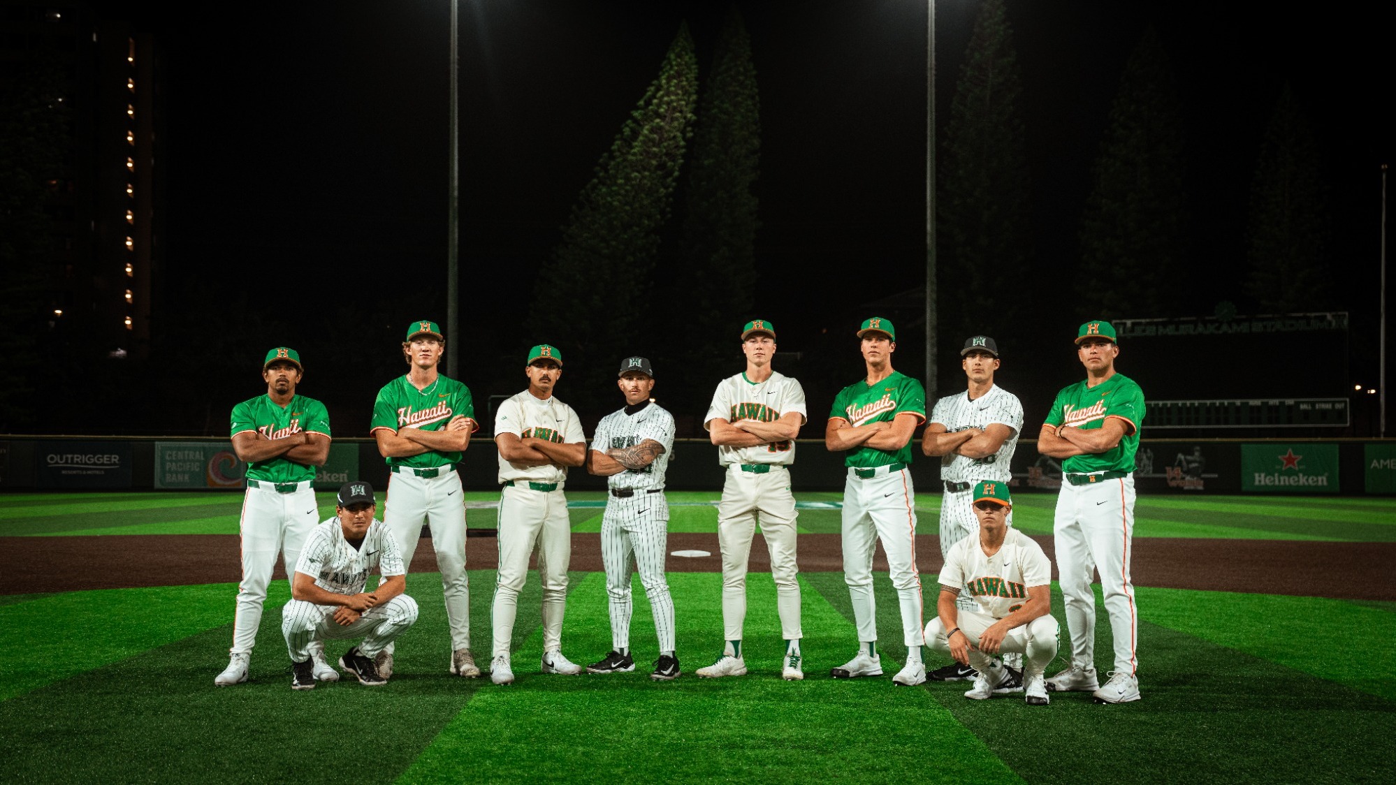 Baseball Group Night Shoot