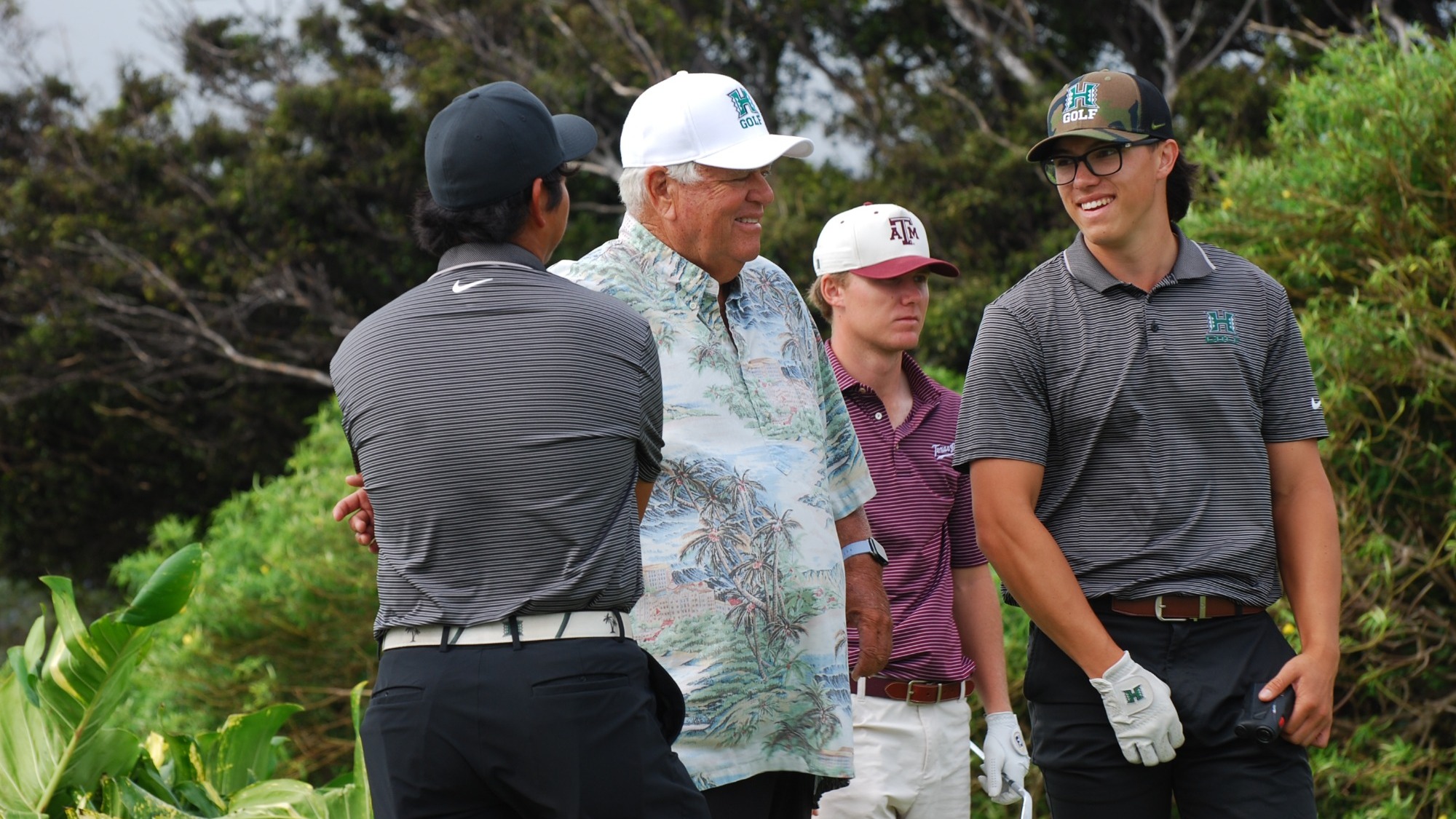 Coach Scott Simpson, Nathan Szpakowicz John Burns Intercollegiate