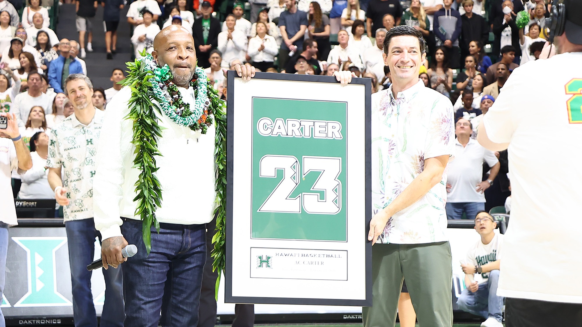 AC Carter Jersey Retirement