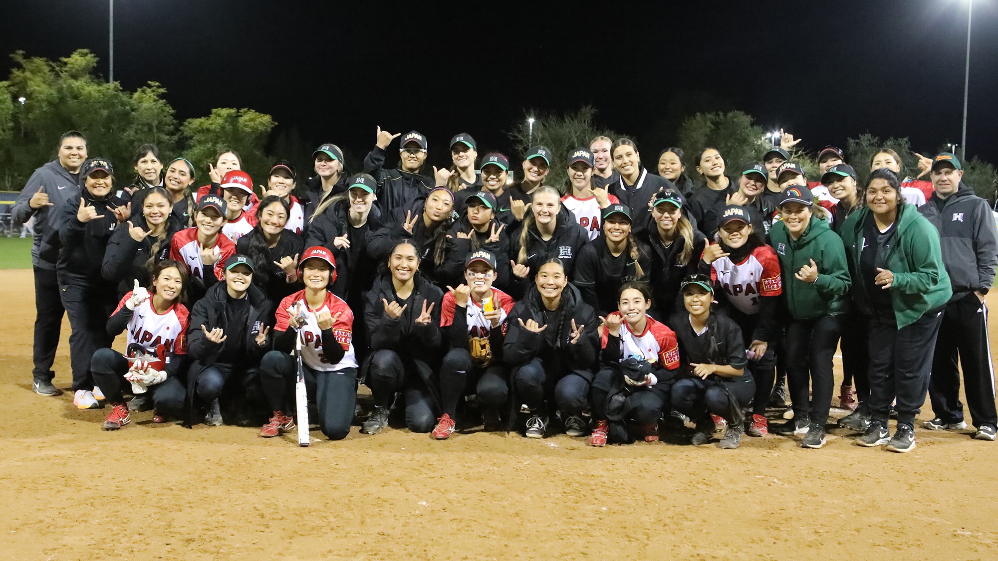 Team japan vs. Hawai'i