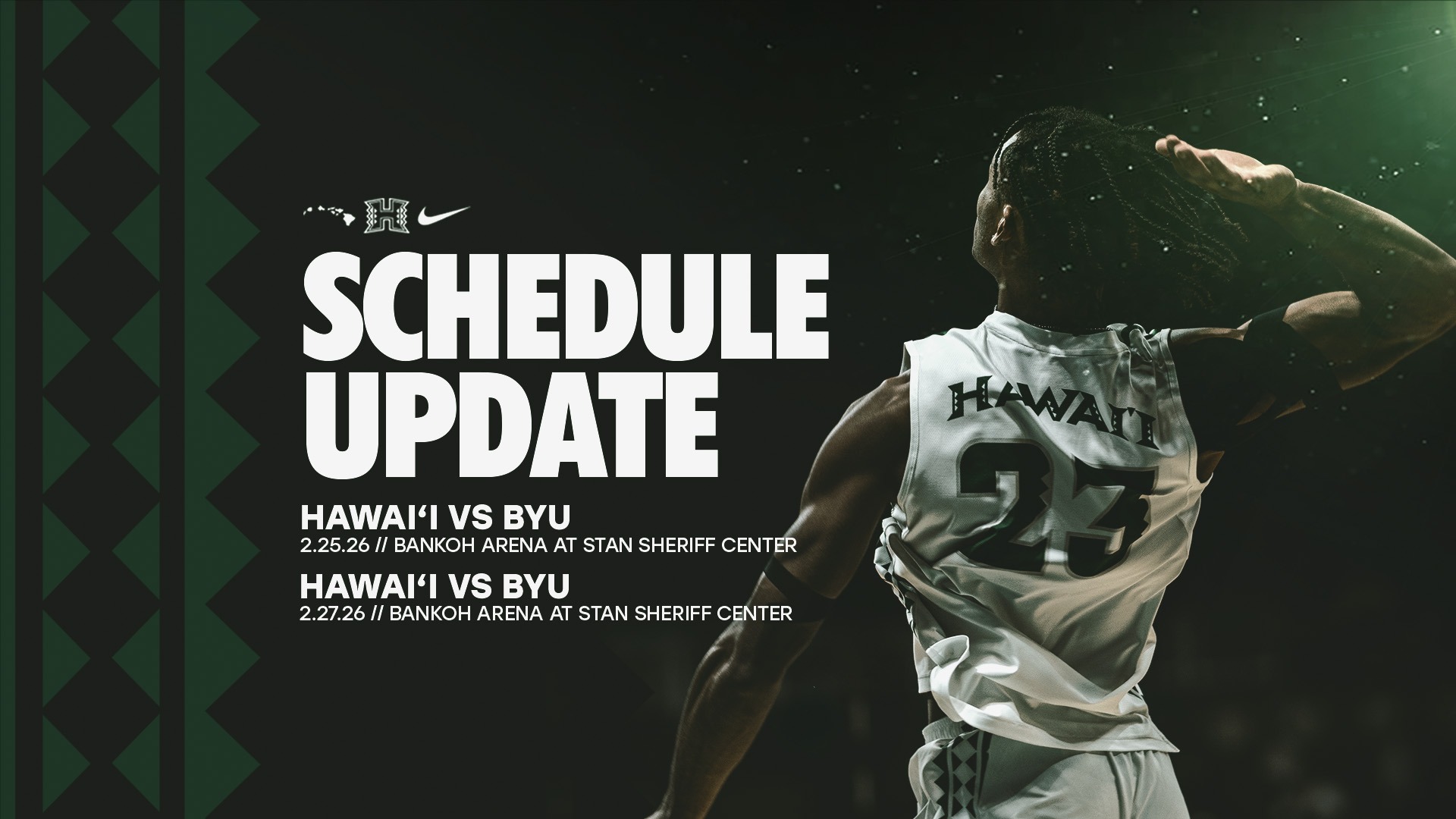 UH Adds BYU Series