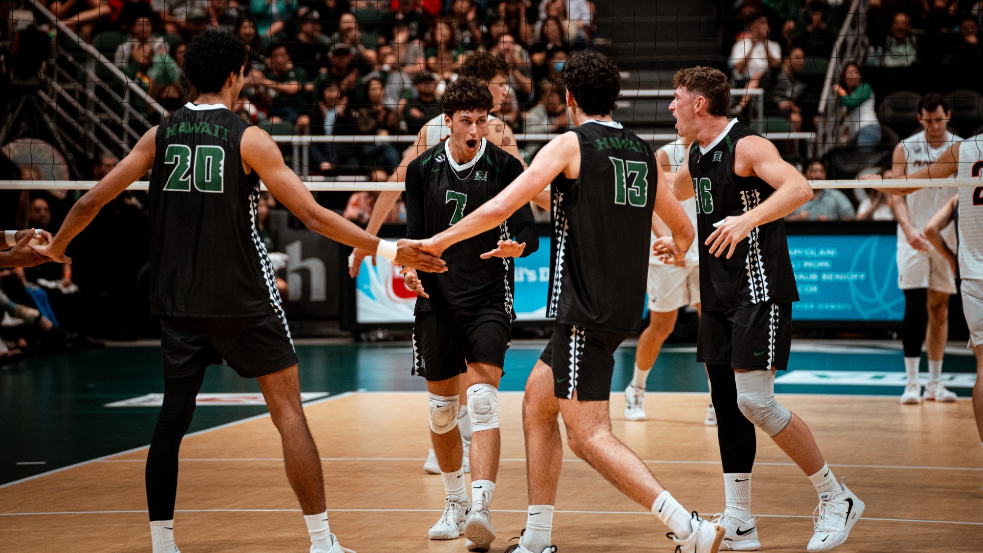 Team huddle vs. Pepperdine