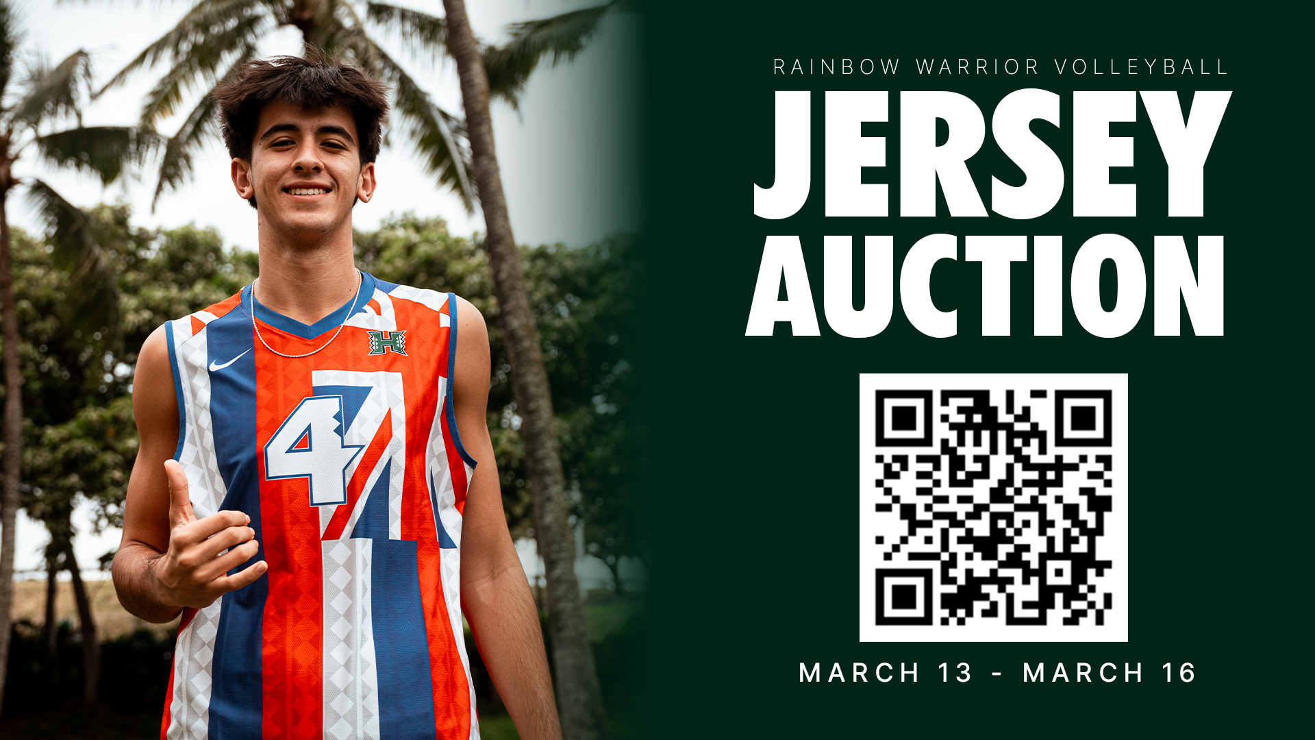 Hawai‘i State Flag Jersey Auction