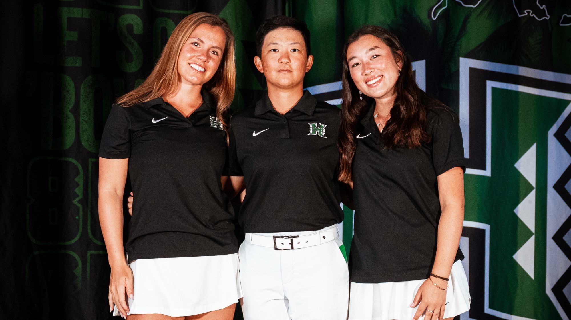 Women's Golf Seniors - Maline Kraus, Wendy Song, Emiko Sverduk