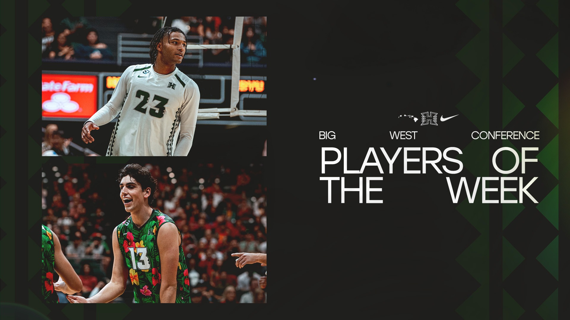 Big West Players of the Week - Louis Sakanoko, Tread Rosenthal