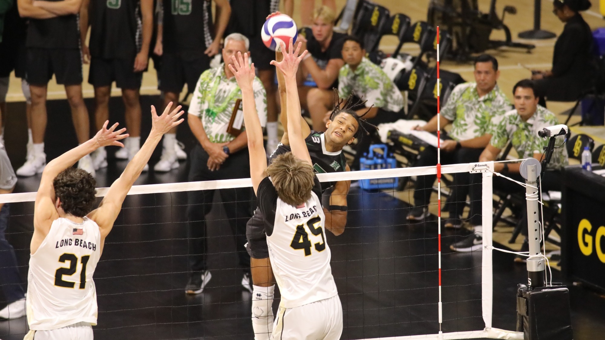 Louis Sakanoko kill vs. Long Beach State