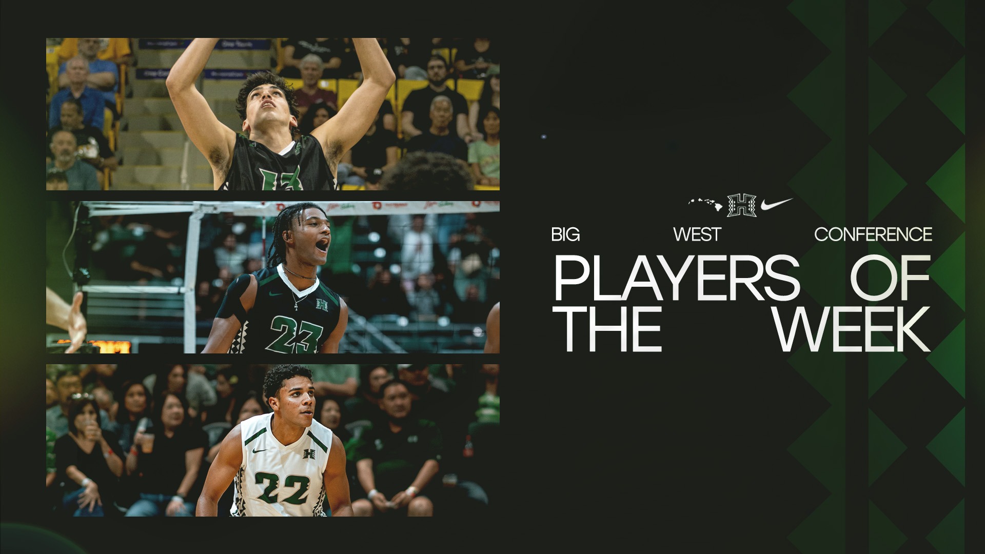 Big West Players of the Week - Sakanoko, Greenidge, Rosenthal