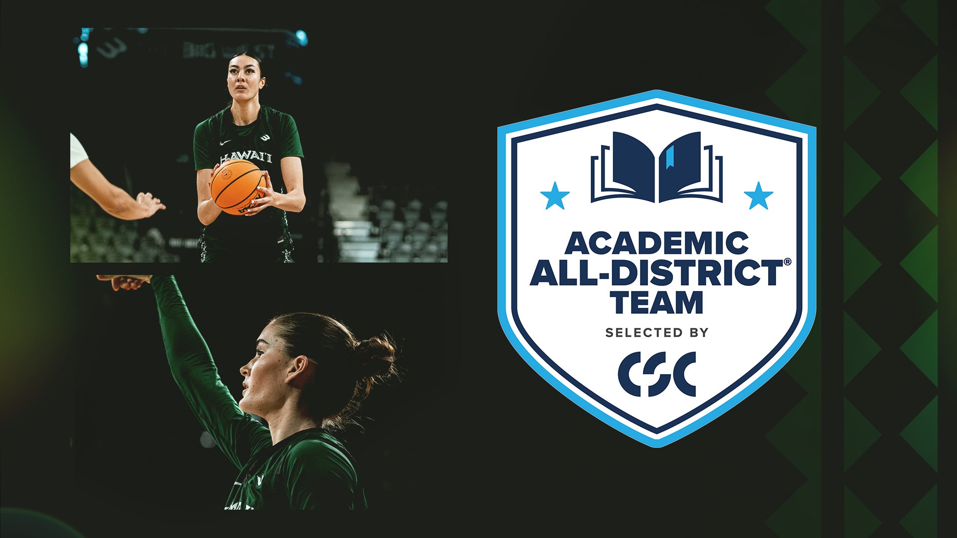 WBB CSC Academic All-District 2025-26