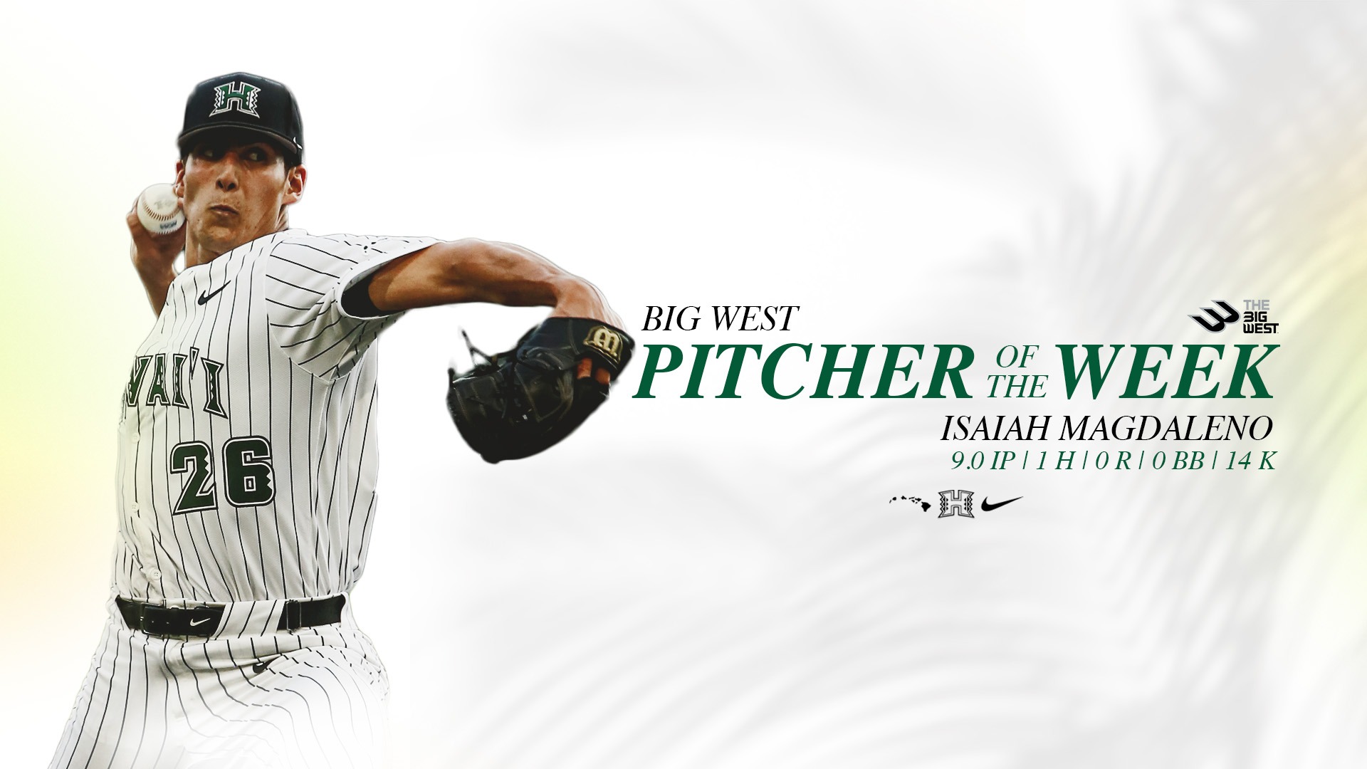 Magdaleno BW Pitcher of the Week