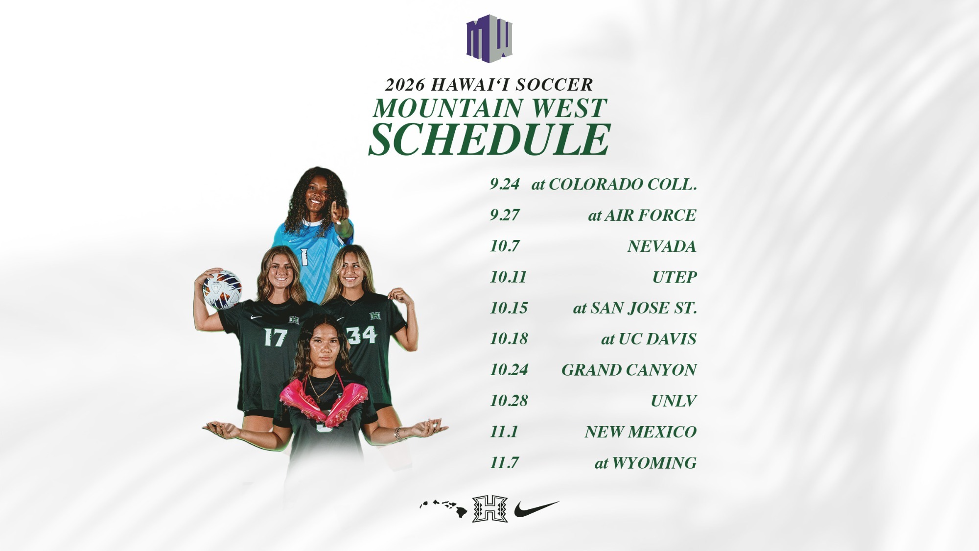 Soccer MW Schedule